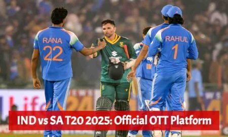 IND vs SA T20 2025: Official OTT Platform