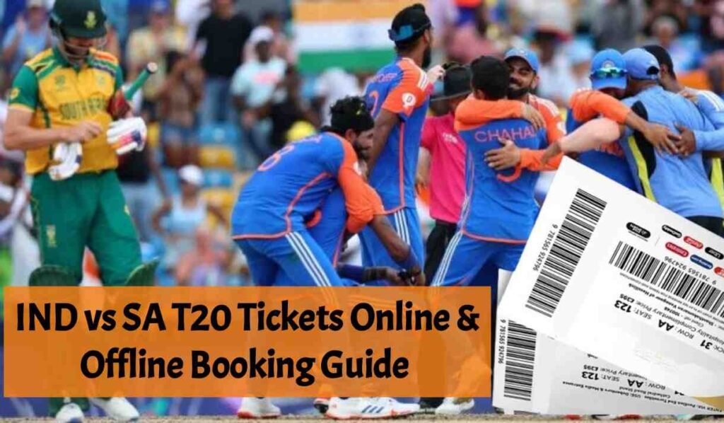 IND vs SA T20 Tickets Price 2025