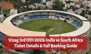 Vizag 3rd ODI 2025: India vs South Africa Ticket Details & Full Booking Guide