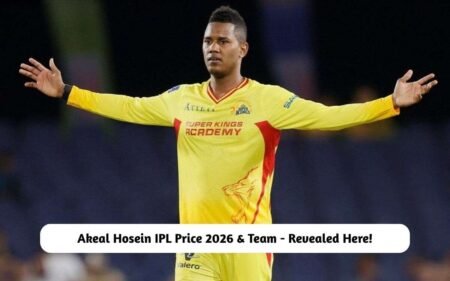 Akeal Hosein IPL Price 2026 & Team