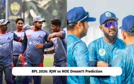 RJW vs NOE Dream11 Prediction