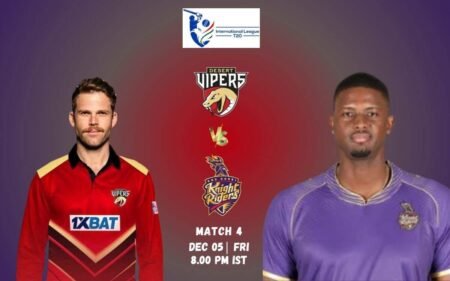 ILT20: DV vs ADKR Dream11 Prediction Today Match 4, Playing XI, Fantasy Cricket Tips, Pitch Report DV vs ADKR Dream11 Prediction ILT20