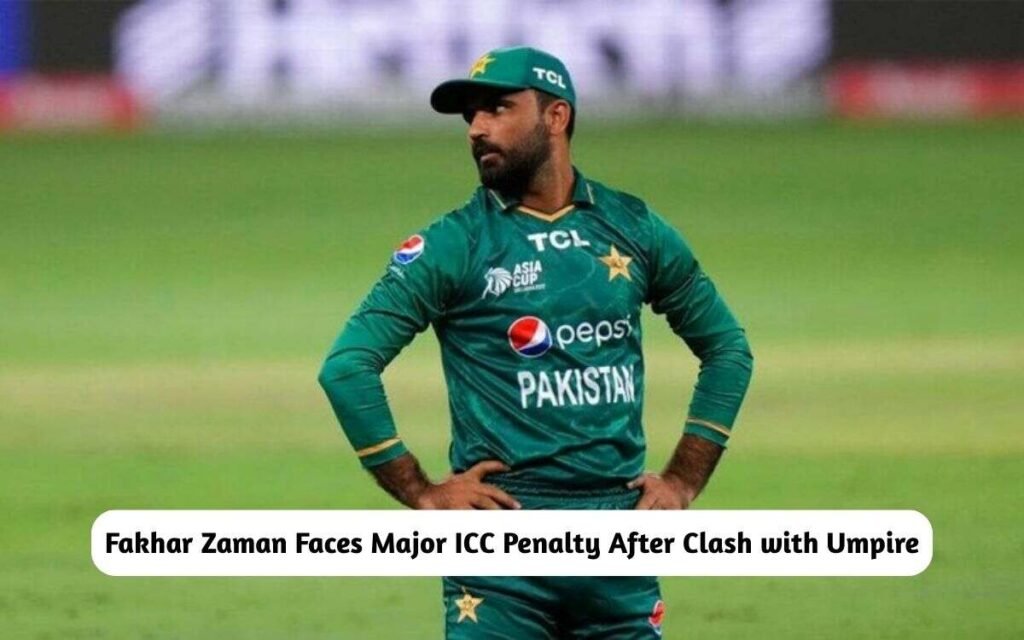 Fakhar Zaman ICC Penalty