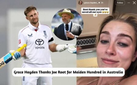 Grace Hayden on Joe Root's Maiden Hundred in Australia