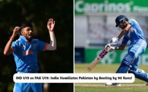 IND U19 vs PAK U19: India Humiliates Pakistan by Beating by 90 Runs! IND U19 vs PAK U19 Results