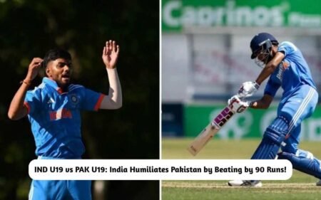 IND U19 vs PAK U19: India Humiliates Pakistan by Beating by 90 Runs! IND U19 vs PAK U19 Results