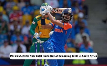 IND vs SA 2025: Axar Patel Ruled Out