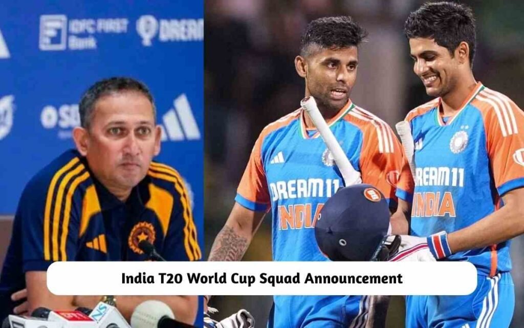 India T20 World Cup Squad Announcement