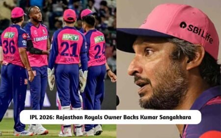 Rajasthan Royals Owner Backs Kumar Sangakkara