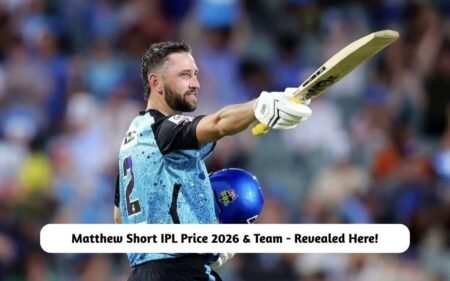 Matthew Short IPL Price 2026 & Team