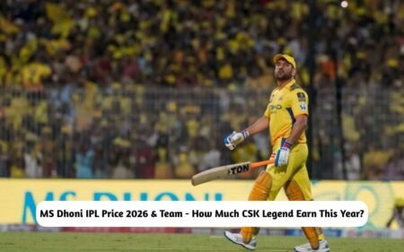 MS Dhoni IPL Price 2026 & Team