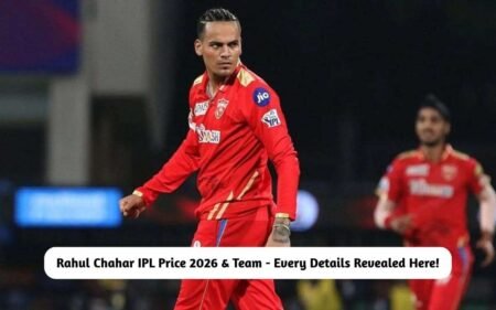 Rahul Chahar IPL 2026 Price & Team