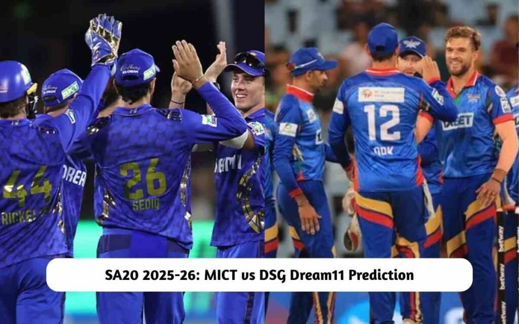 MICT vs DSG Dream11 Prediction