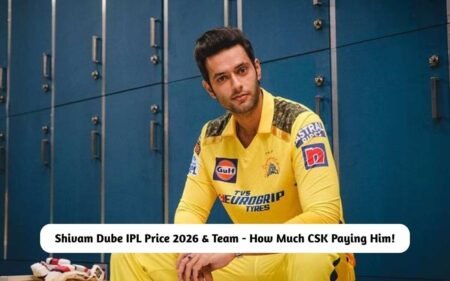 Shivam Dube IPL Price 2026 & Team