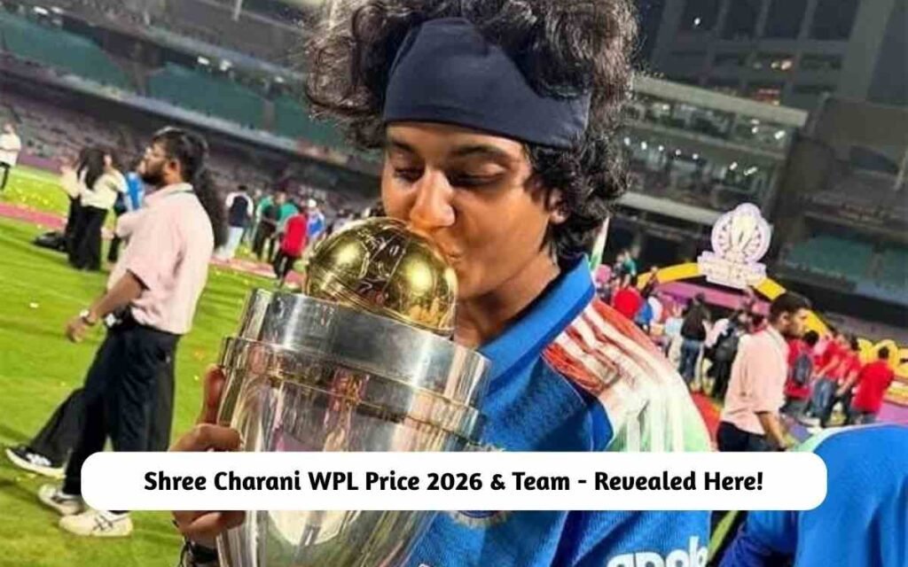 Shree Charani WPL Price 2026 & Team