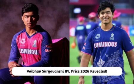 Vaibhav Suryavanshi IPL Price 2026 – Rajasthan Royals Retain Cost Revealed! Vaibhav Suryavanshi IPL Price 2026