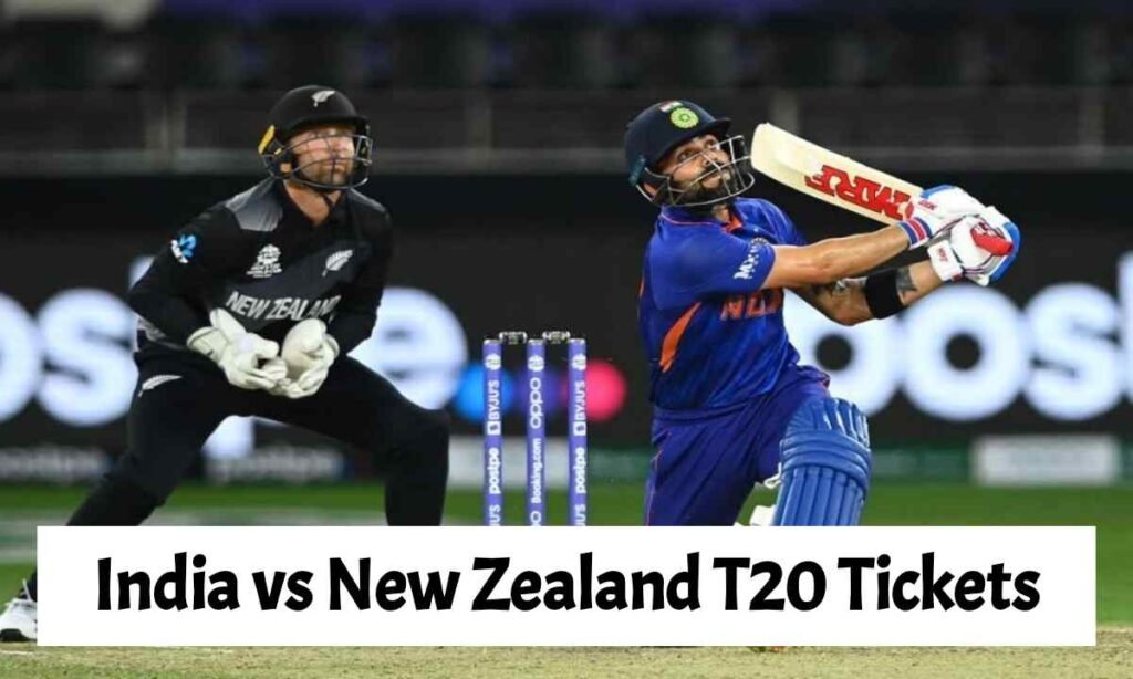 India vs New Zealand T20 Tickets Online Booking