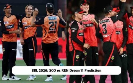 BBL 2026: SCO vs REN Dream11 Prediction Today Match 26, Pitch Report, Playing XI, Fantasy Cricket Tips SCO vs REN Dream11 Prediction