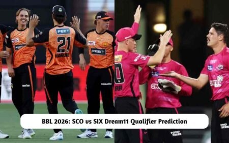 BBL 2026: SCO vs SIX Dream11 Prediction Today Qualifier Match, Pitch Report, Playing XI, Fantasy Cricket Tips SCO vs SIX Dream11 Prediction