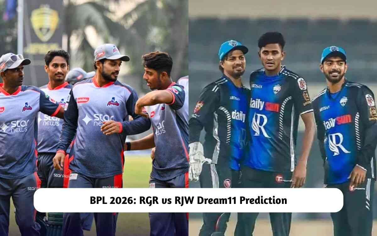 BPL 2026: RGR vs RJW Dream11 Prediction Today Match 10, Playing XI ...