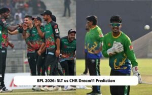 BPL 2026: SLT vs CHR Dream11 Prediction Today Match 7, Playing XI, Fantasy Cricket Tips, Pitch Report SLT vs CHR Dream11 Prediction