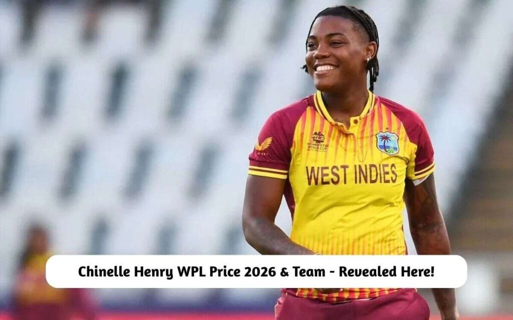 Chinelle Henry WPL Price 2026 & Team
