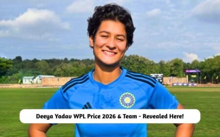 Deeya Yadav WPL Price 2026 & Team – Revealed Here! Deeya Yadav WPL Price 2026 & Team