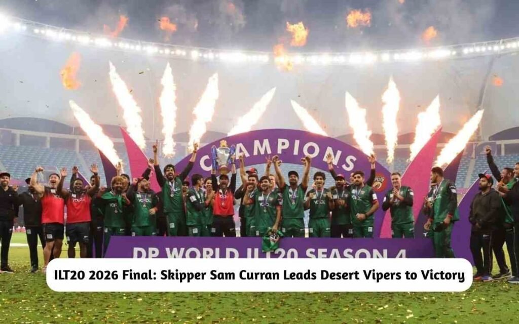 ILT20 2026 Final: Desert Vipers to Title Victory