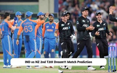 IND vs NZ 2nd T20I Dream11 Prediction