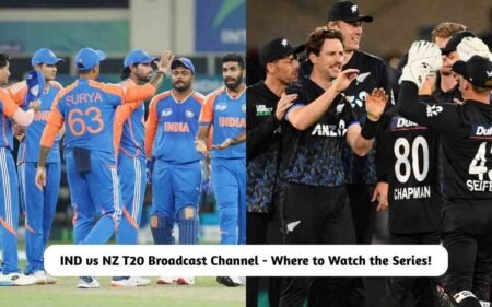 IND vs NZ T20 Broadcast Channel