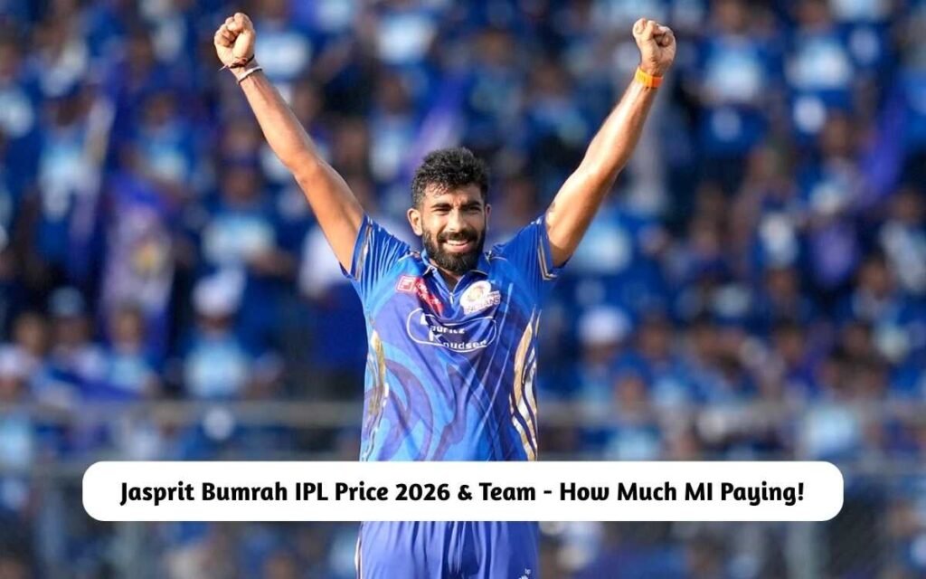 Jasprit Bumrah IPL Price 2026 & Team
