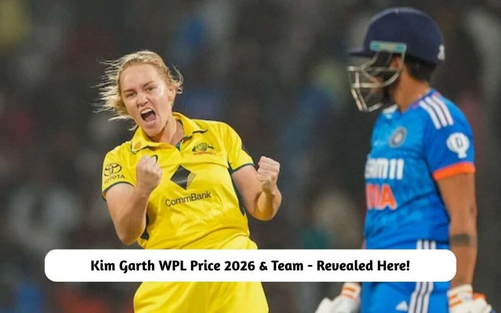 Kim Garth WPL Price 2026 & Team