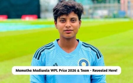 Mamatha Madiwala WPL Price 2026 & Team – Revealed Here! Mamatha Madiwala WPL Price 2026 & Team