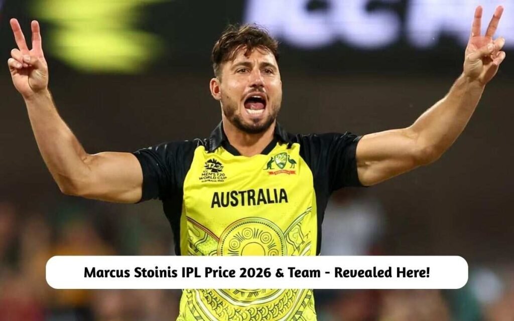 Marcus Stoinis IPL Price 2026 & Team
