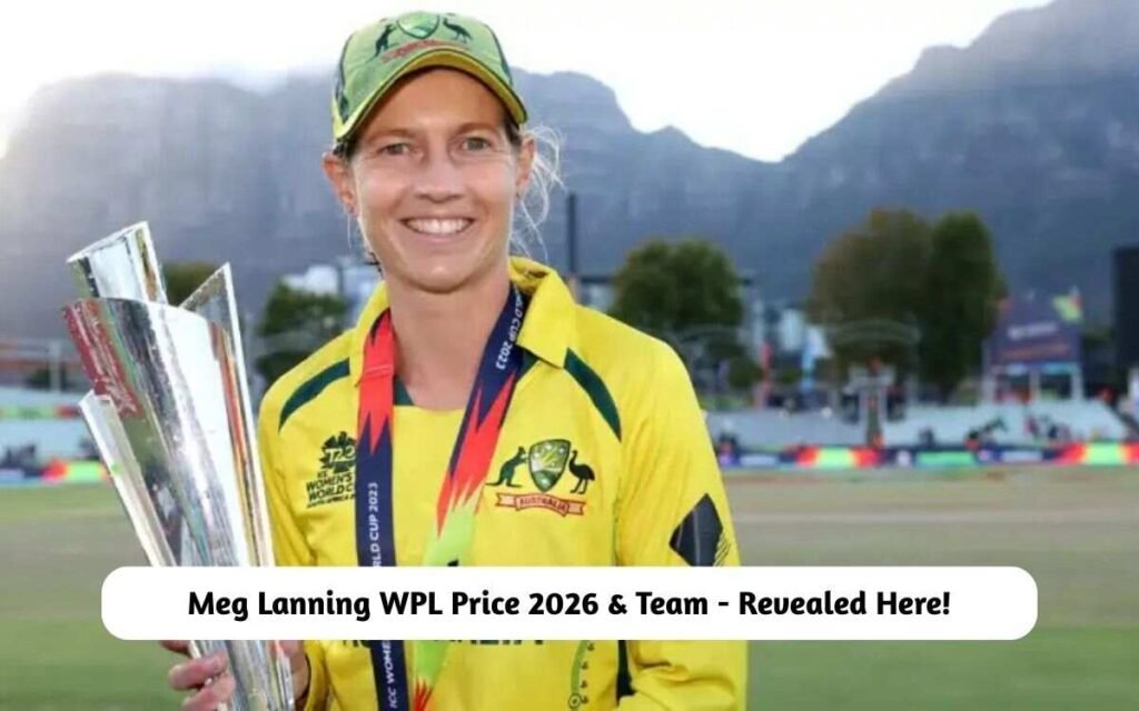 Meg Lanning WPL Price 2026 & Team