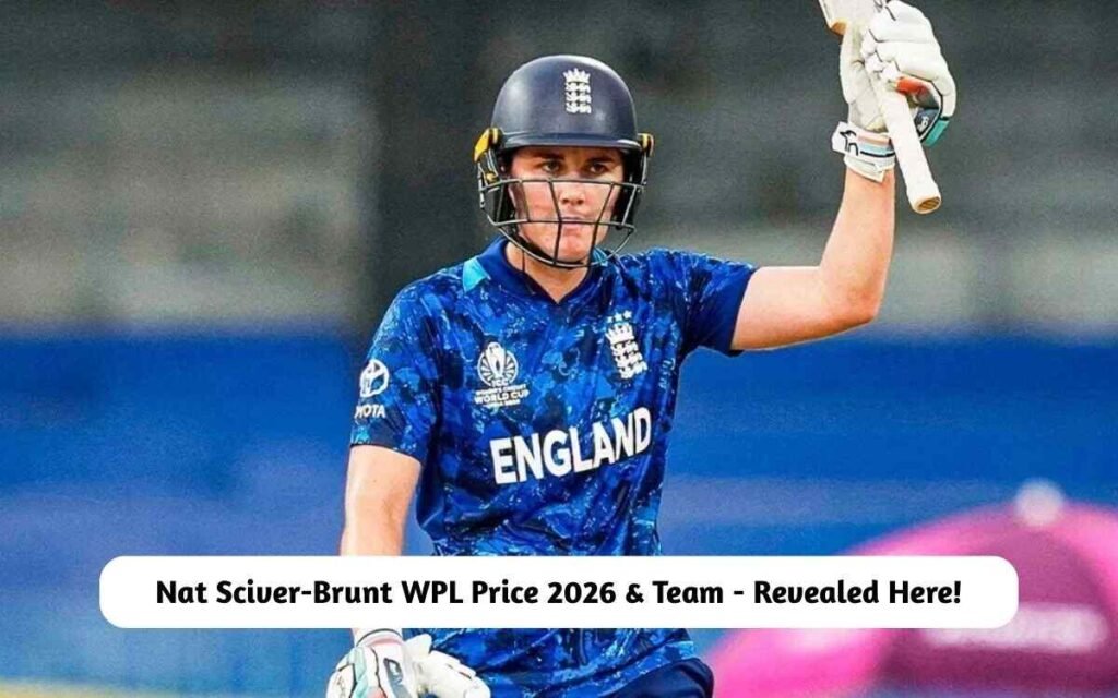 Nat Sciver-Brunt WPL Price 2026 & Team