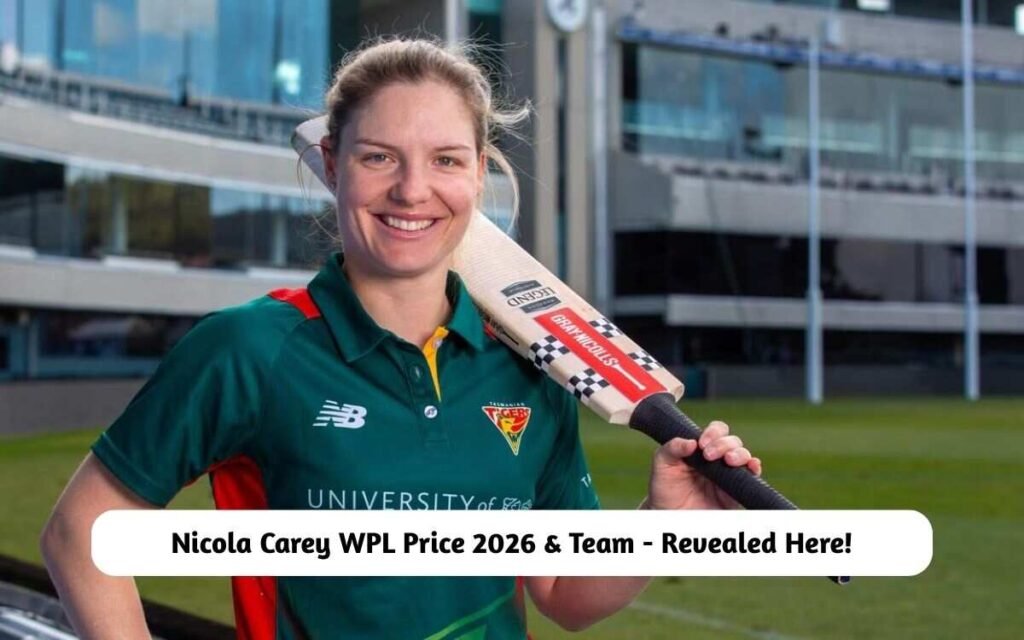 Nicola Carey WPL Price 2026 & Team