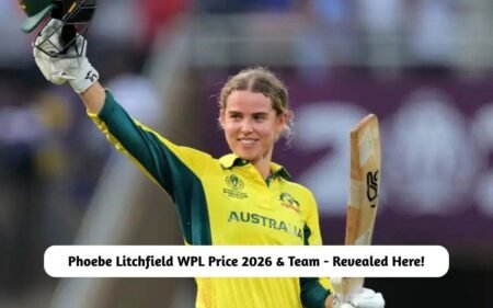 Phoebe Litchfield WPL Price 2026 & Team