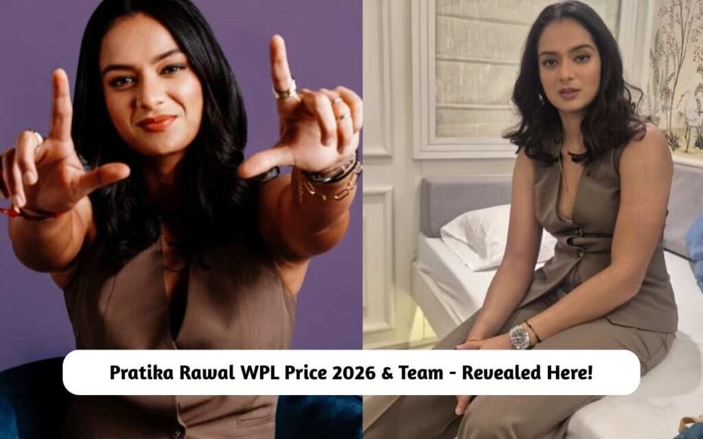 Pratika Rawal WPL Price 2026 & Team