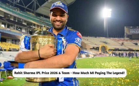 Rohit Sharma IPL Price 2026 & Team – How Much MI Paying The Legend! Rohit Sharma IPL Price 2026 & Team