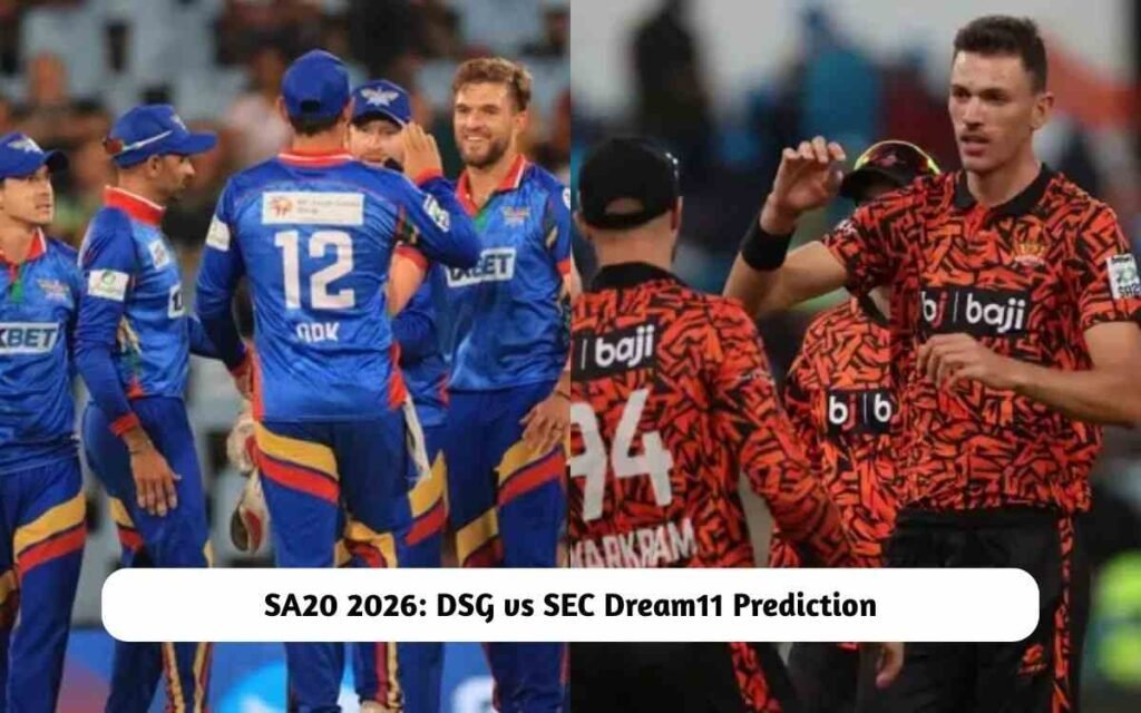 DSG vs SEC Dream11 Prediction