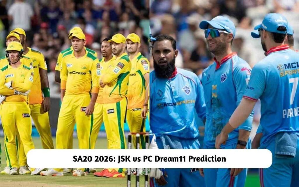 JSK vs PC Dream11 Prediction