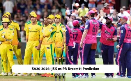 SA20 2026: JSK vs PR Dream11 Prediction Today Match 17, Playing XI, Fantasy Cricket Tips, Pitch Report JSK vs PR Dream11 Prediction
