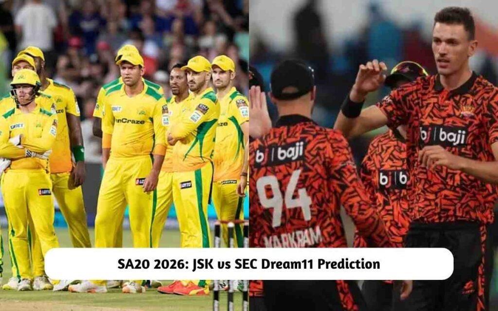 JSK vs SEC Dream11 Prediction