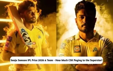 Sanju Samson IPL Price 2026 & Team