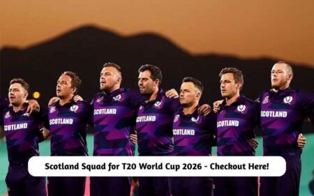 Scotland Squad for T20 World Cup 2026