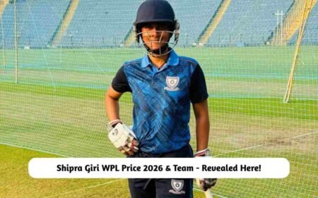 Shipra Giri WPL Price 2026 & Team – Revealed Here! Shipra Giri WPL Price 2026 & Team