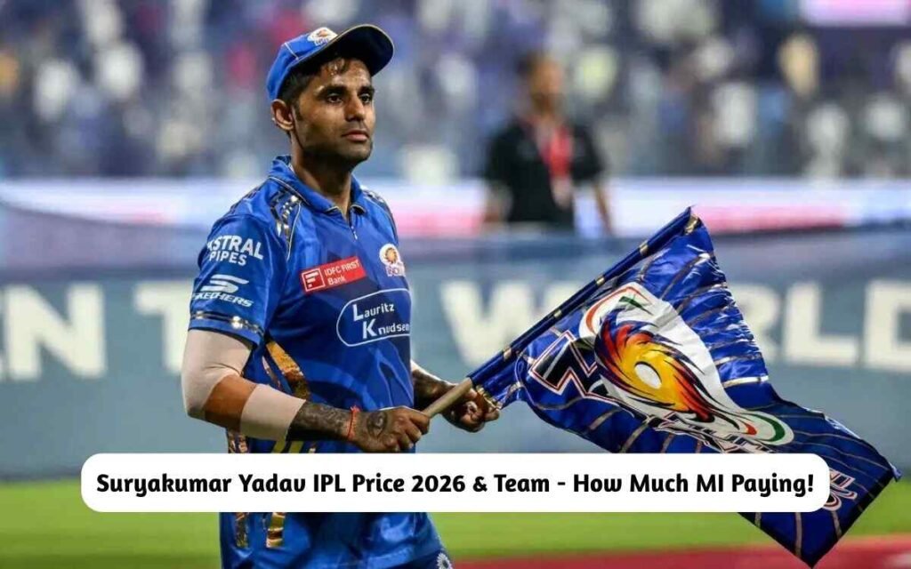 Suryakumar Yadav IPL Price 2026 & Team