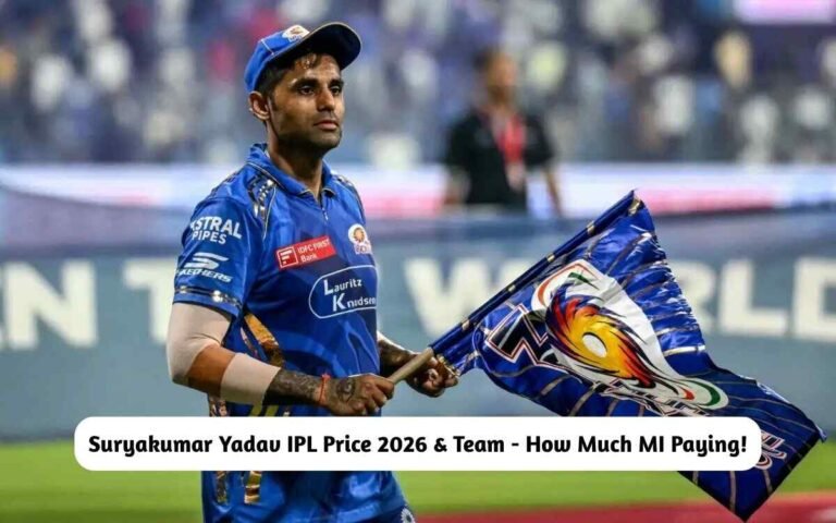 Suryakumar Yadav IPL Price 2026 & Team