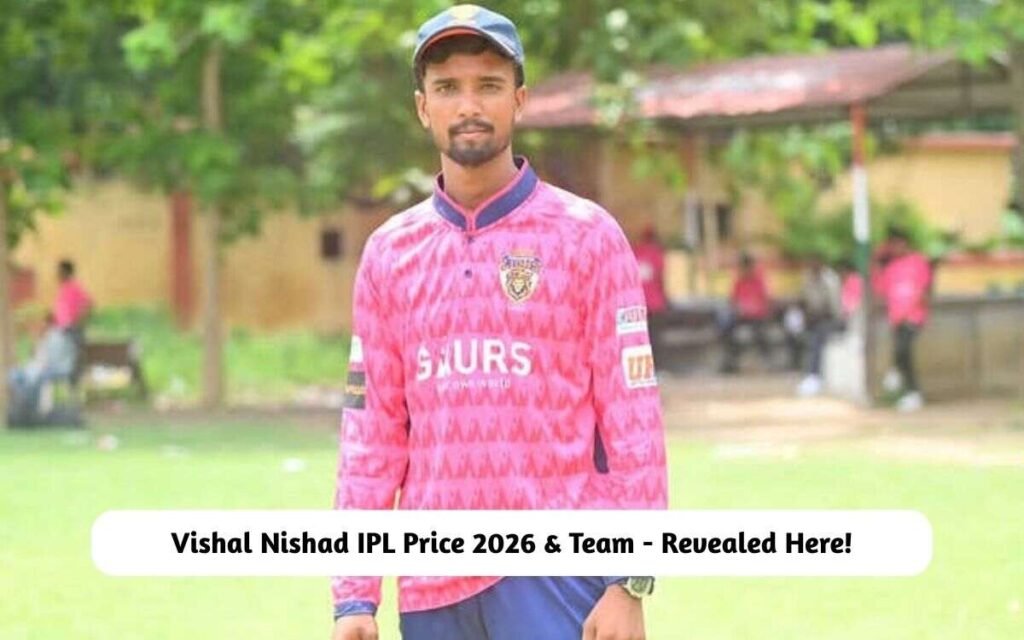 Vishal Nishad IPL Price 2026 & Team